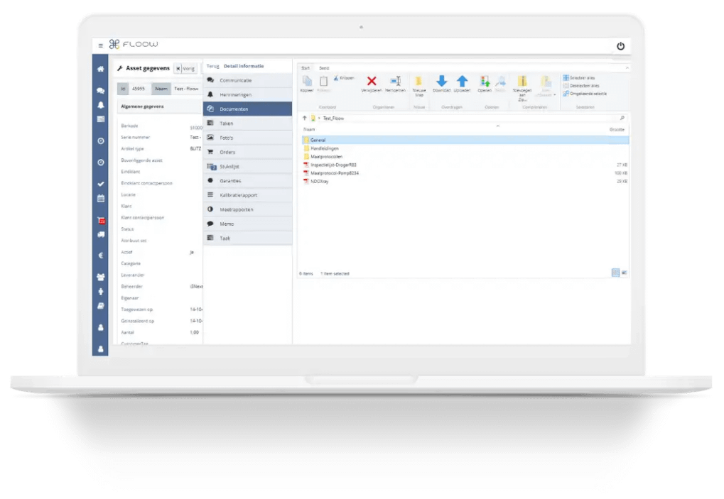 onderhoudshistorie borgen kennis module software